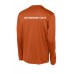 Devonshire Colts YOUTH Long Sleeve Sport-Tek Fan T-shirt ORANGE